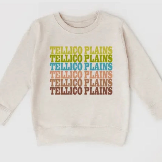 Supergraphics Repeat - Tellico Plains Toddler Fleece Sweatshirt