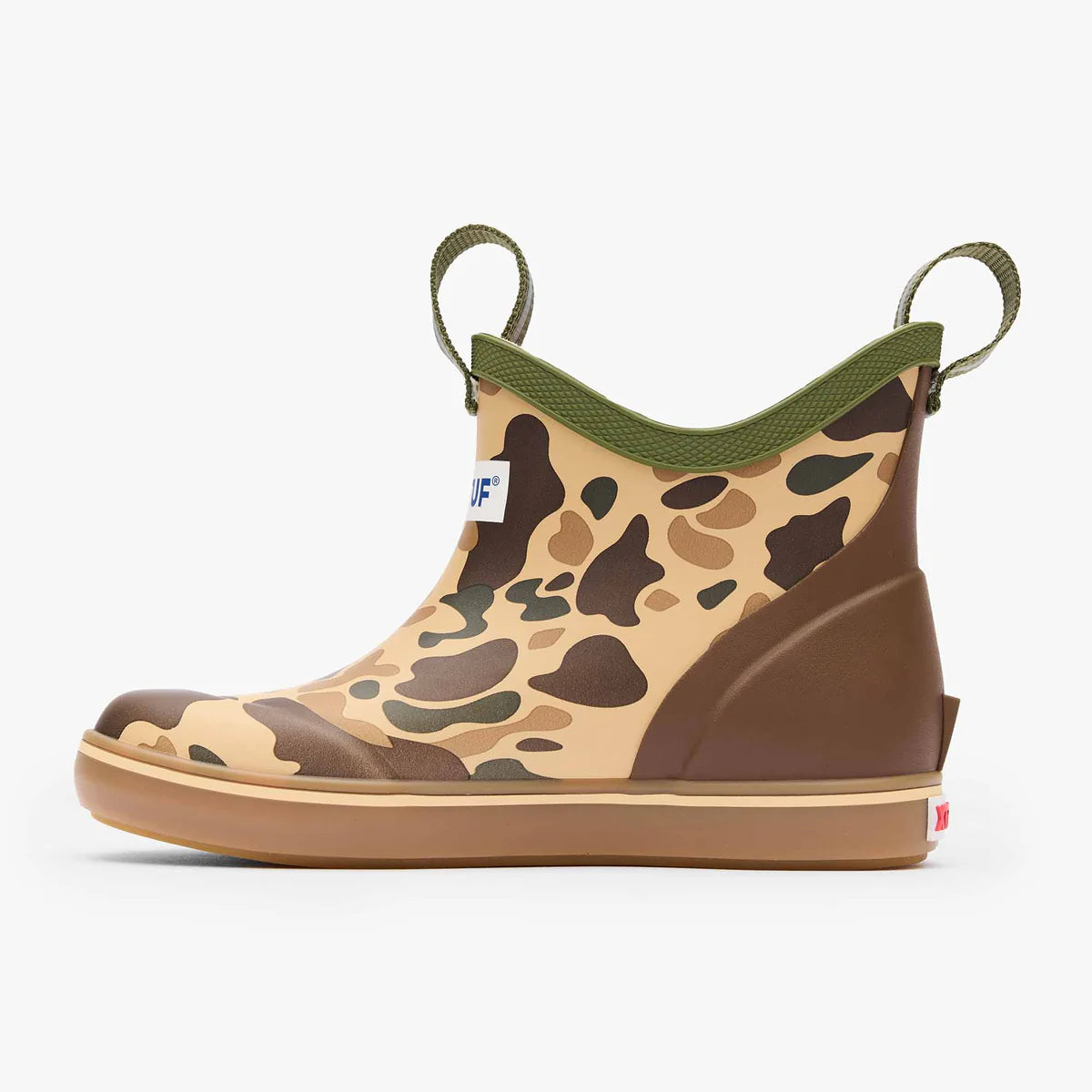 XTRATUF Little Kids Ankle Deck Boot in Duck Camo