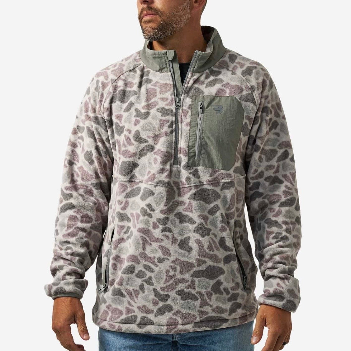 Burlebo Micro Fleece in Classic Deer Camo