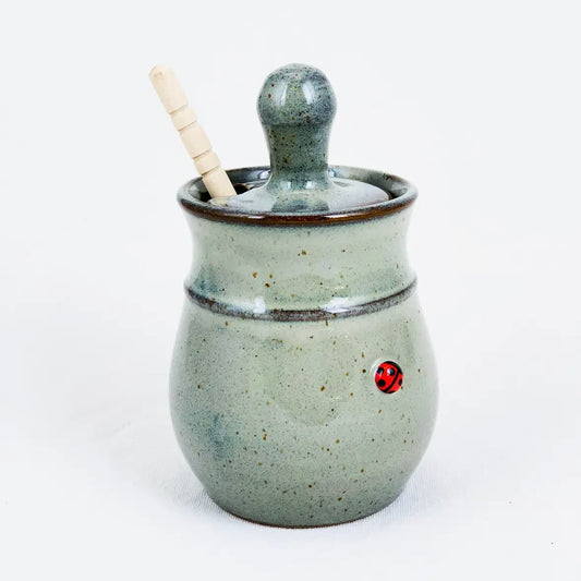 Bug Pottery Honey Pot - Dusk
