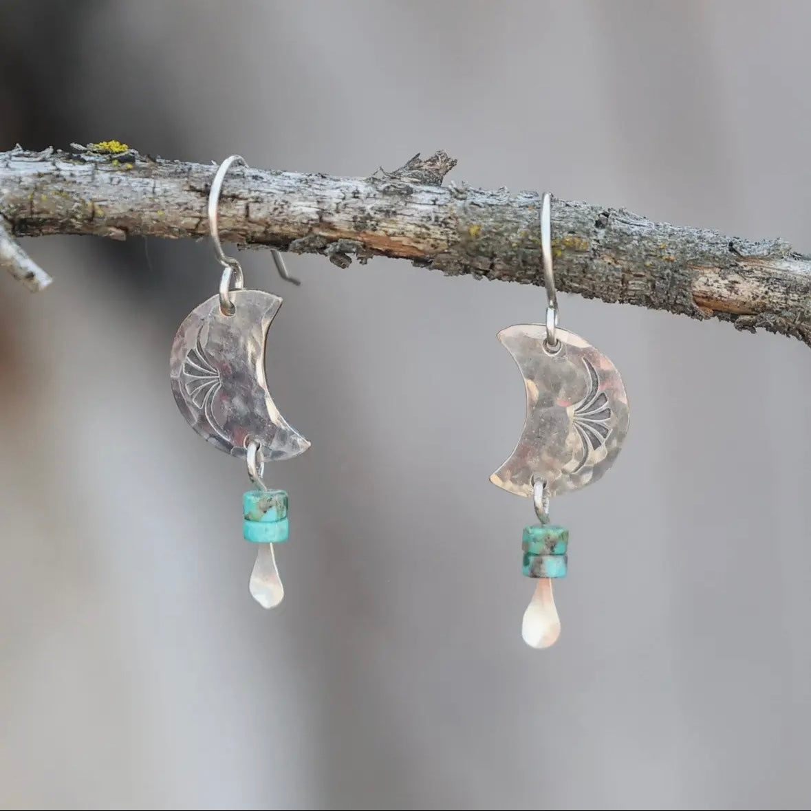 Fluff Hardware Luna Earrings - Silver