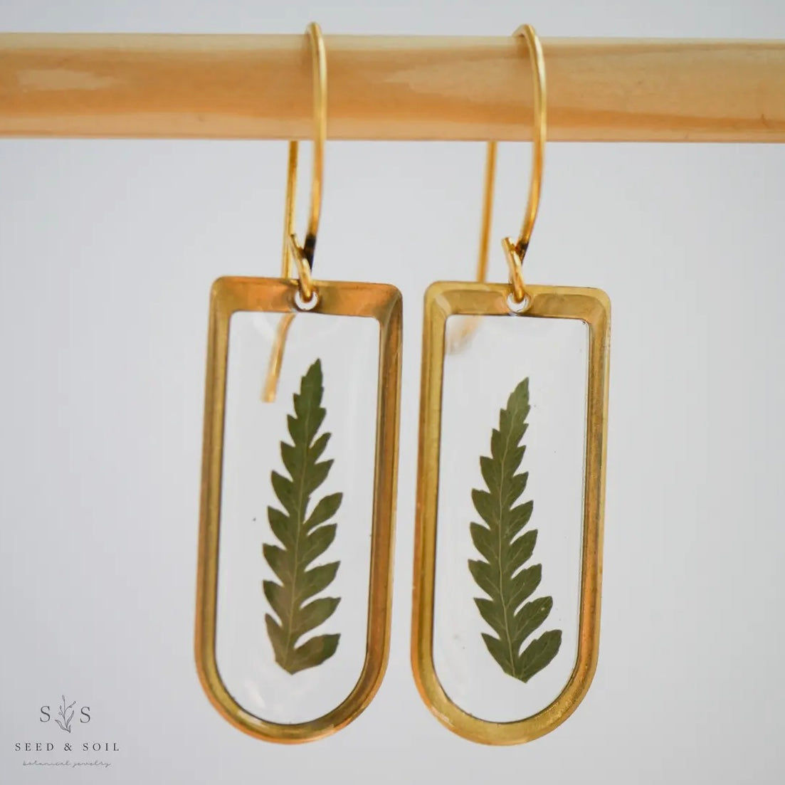 Seed & Soil Botanical Cathedral Earrings