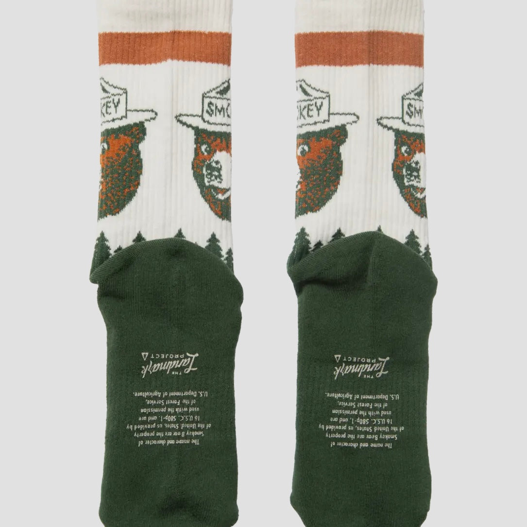 The Landmark Project Prevent Wildfires Sock