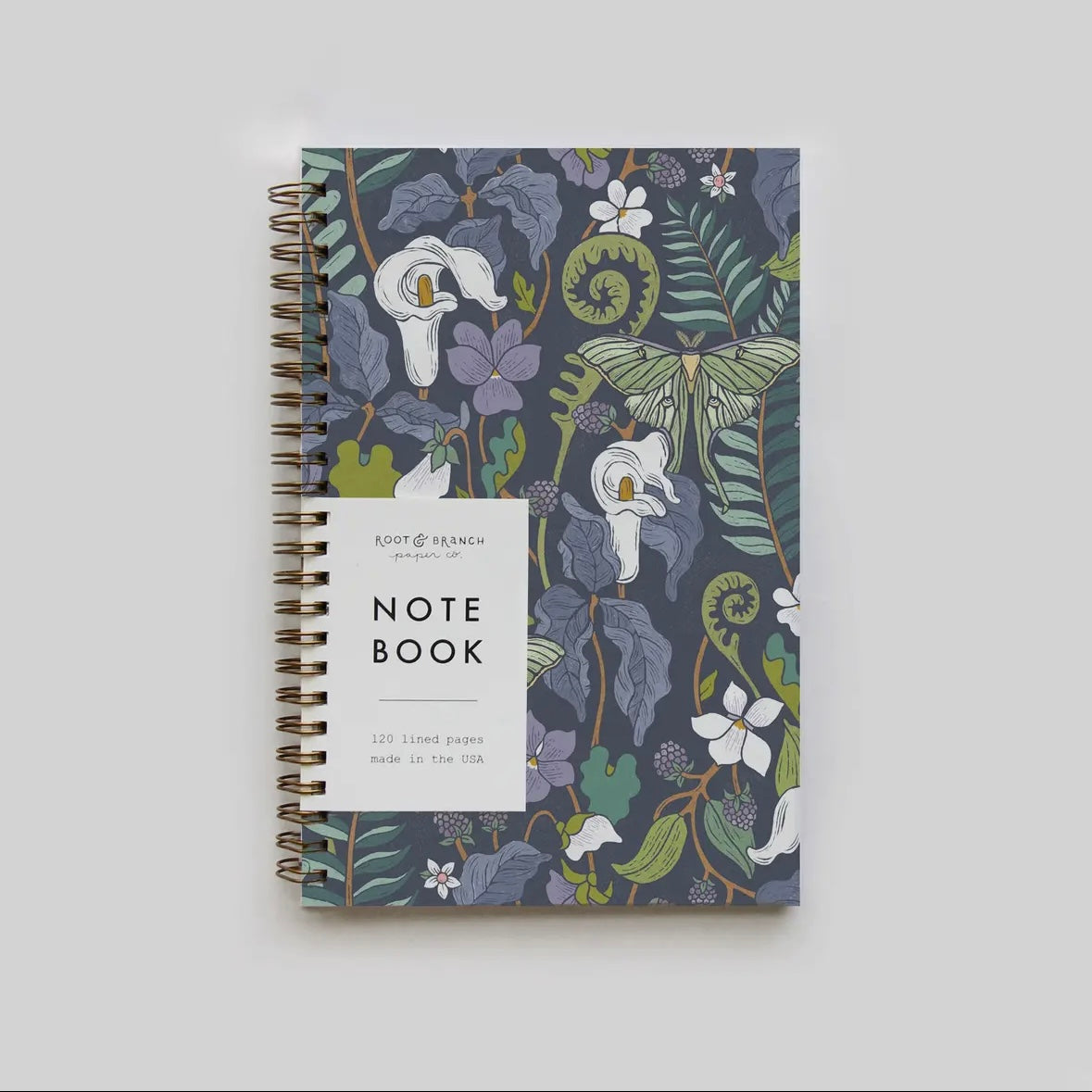 Root & Branch Paper Co Spiral Bound Notebook