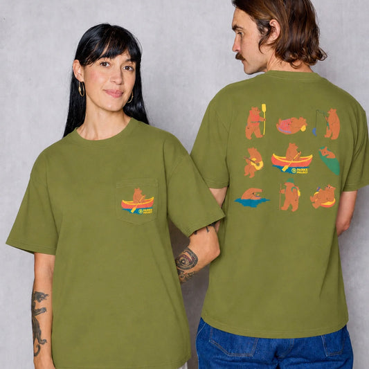 Parks Project Bears At Camp Pocket Tee