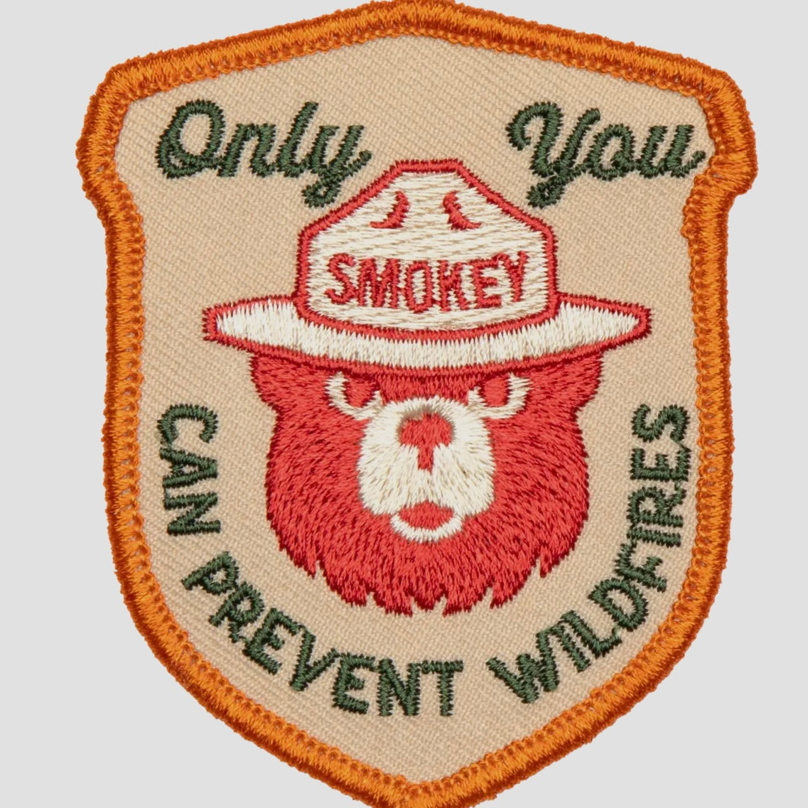 Smokey Bear Collectable Embroidered Patch