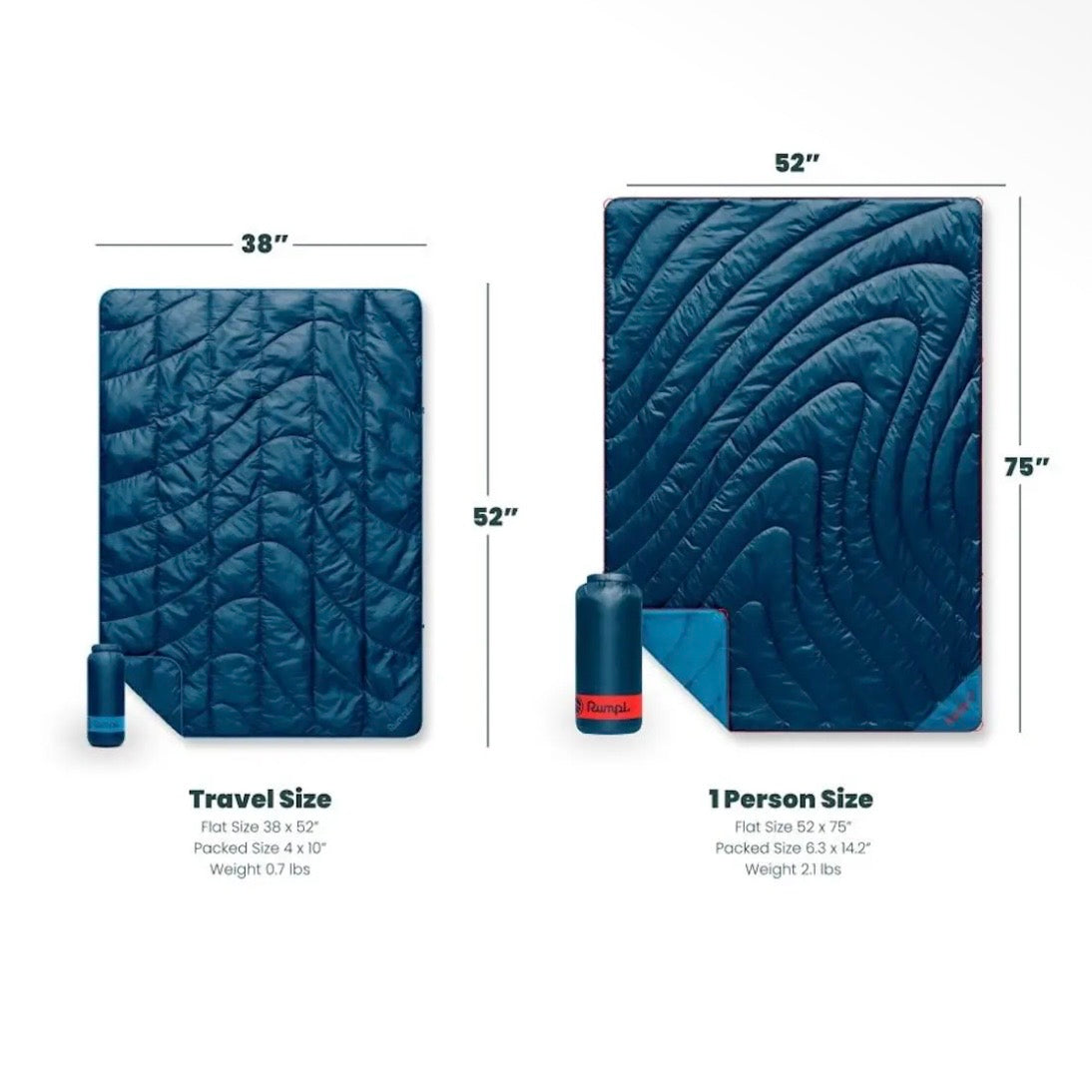 Rumpl Travel Puffy Blanket