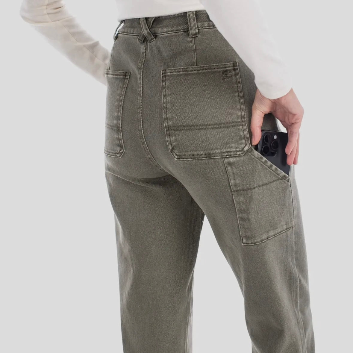 Jetty Venice Utility Pant - Olive