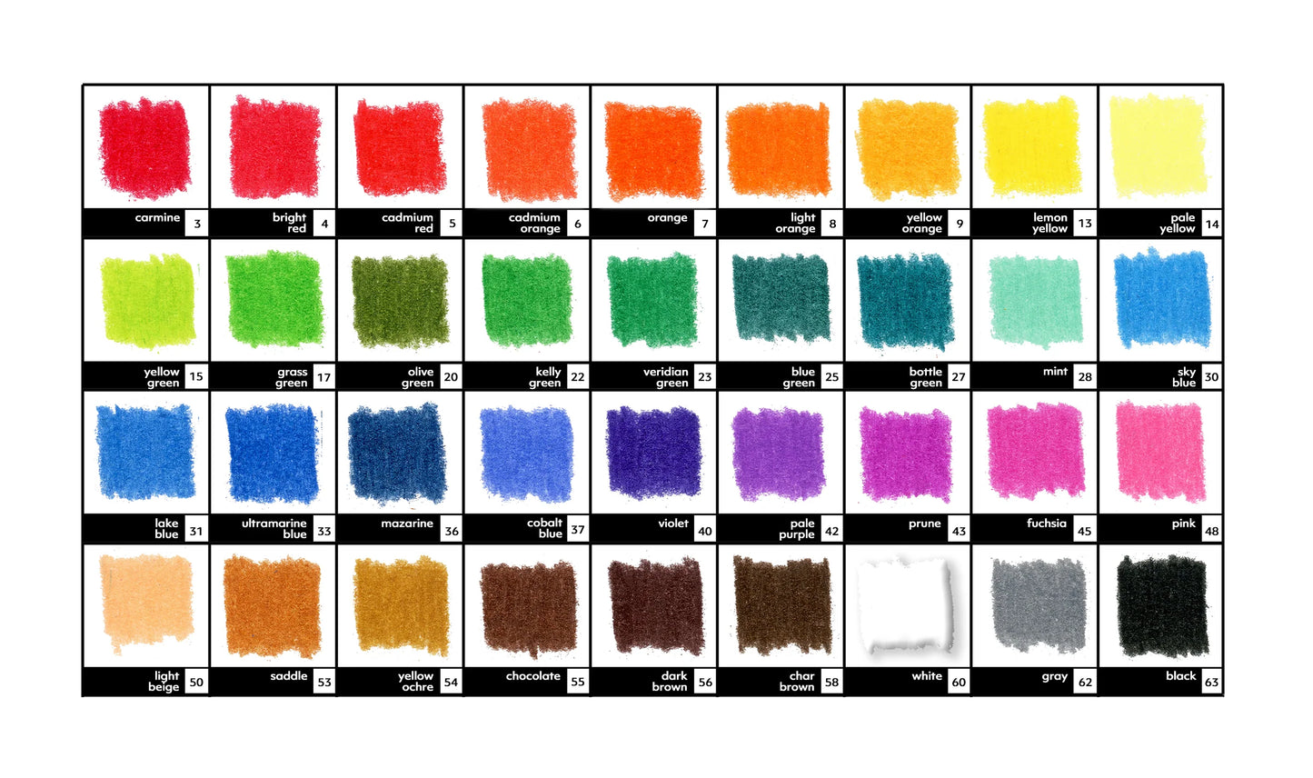 With® 36 Colored Lead Set with Case