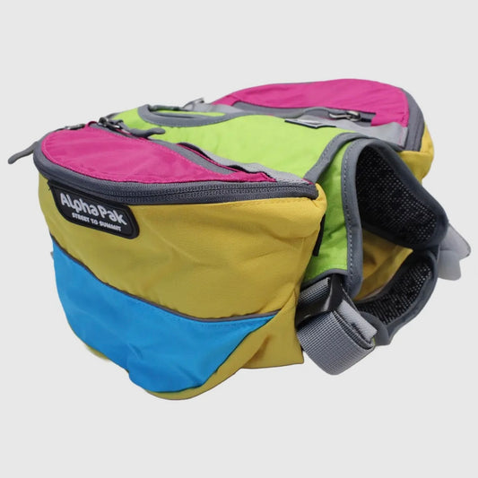 AlphaPak Adventurer 2-piece Dog Pack With EZ Latch™ Harness - RETRO