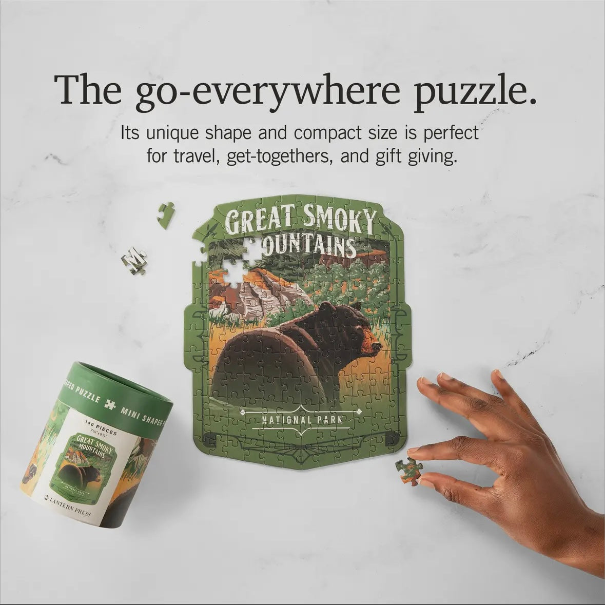 Protect Our National Parks - Mini Puzzle, Great Smoky Mtns