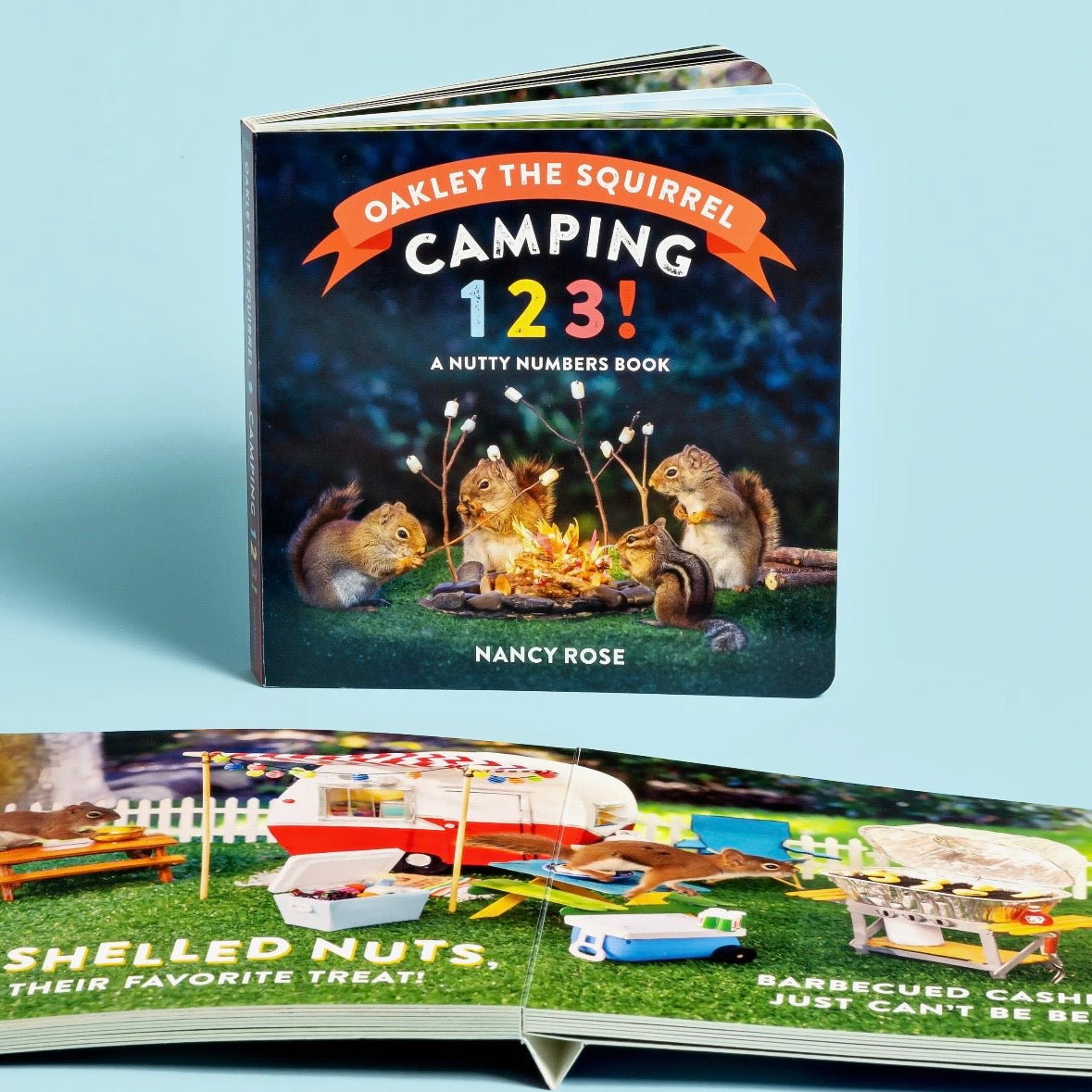 Oakley the Squirrel: Camping 1, 2, 3!