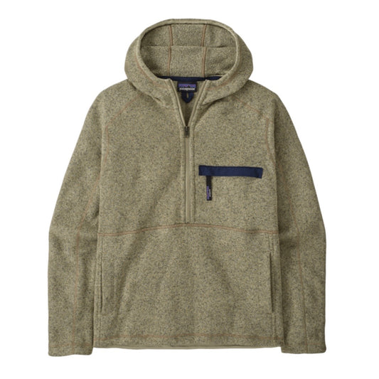 Patagonia M's Better Sweater 1/2 Zip P/O - Weathered Stone