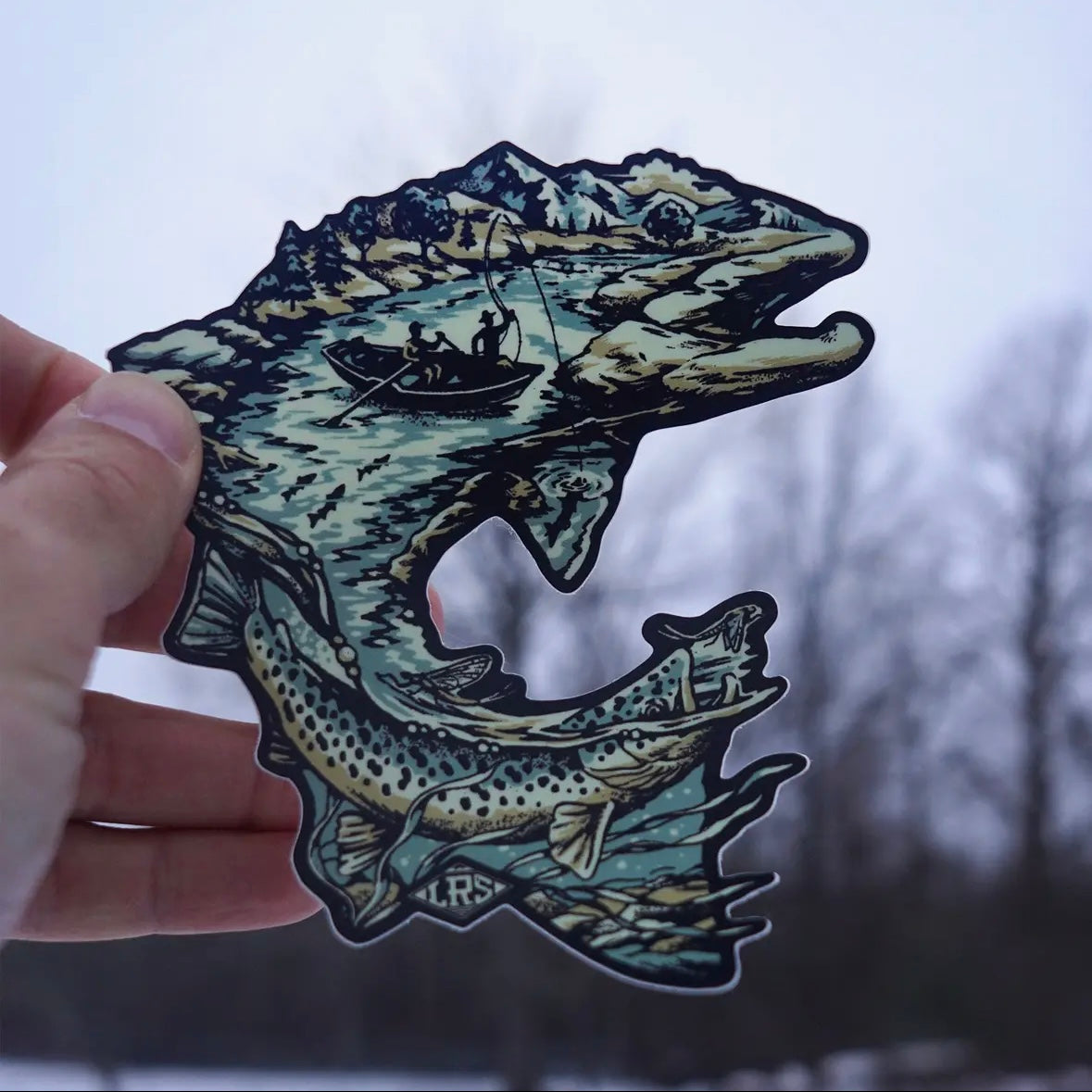 Lakes Rivers Streams Decals