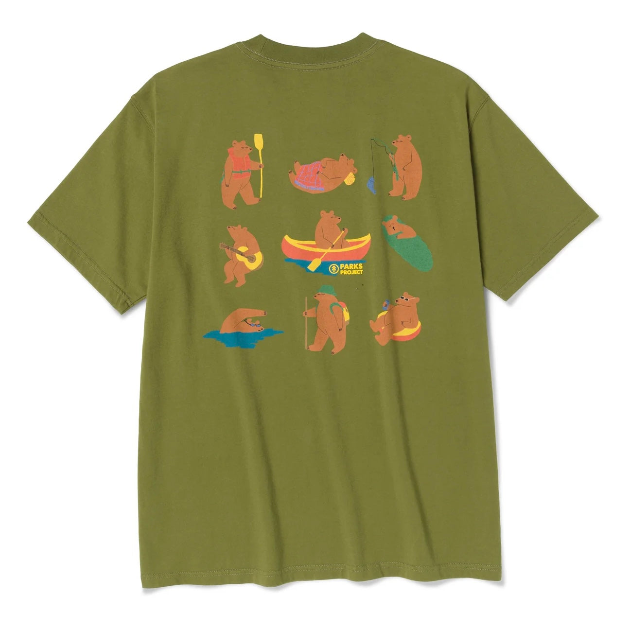 Parks Project Bears At Camp Pocket Tee