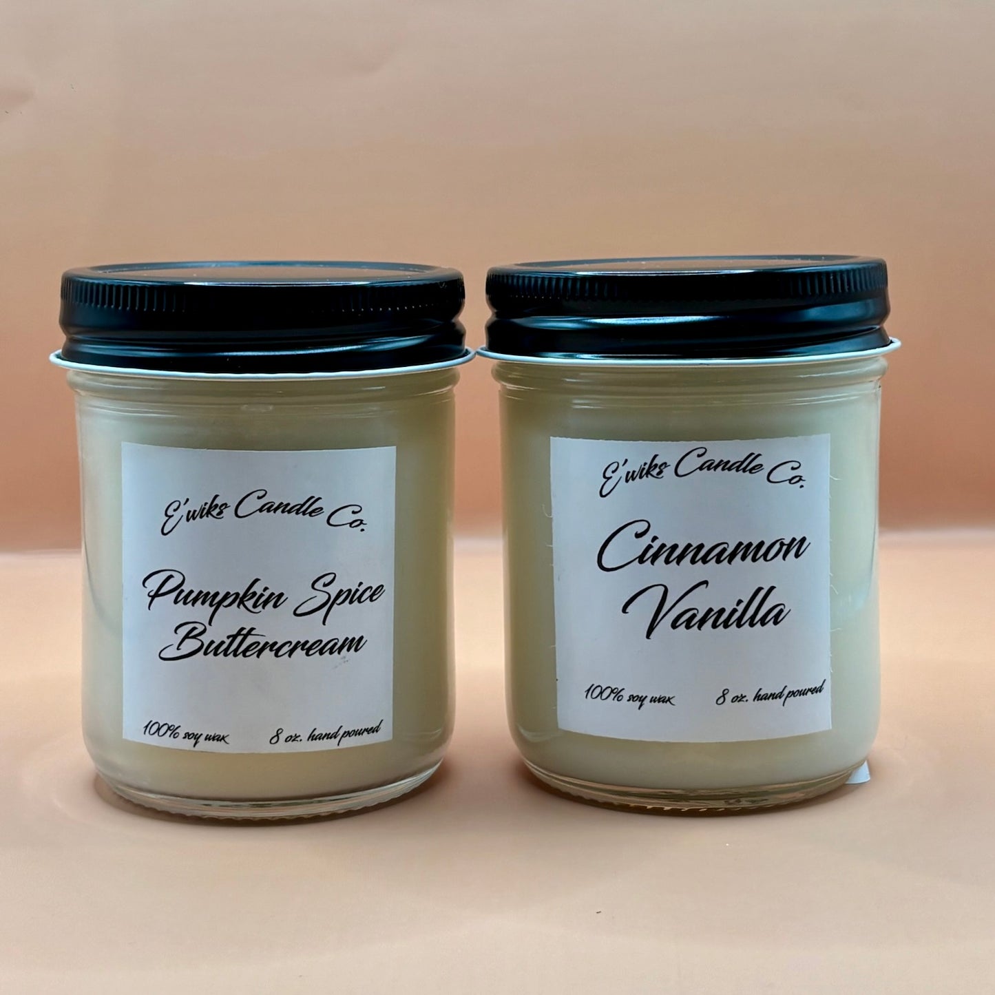 Ewiks Candle Co 8oz Hand Poured