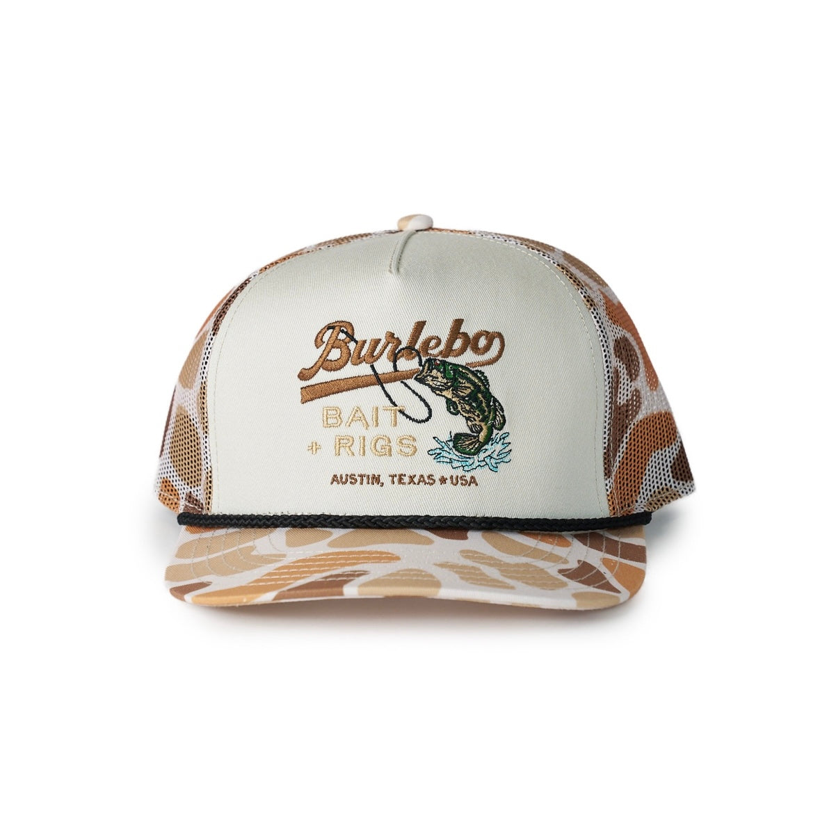 Burlebo Cap - Bait & Rigs - Camo Mesh