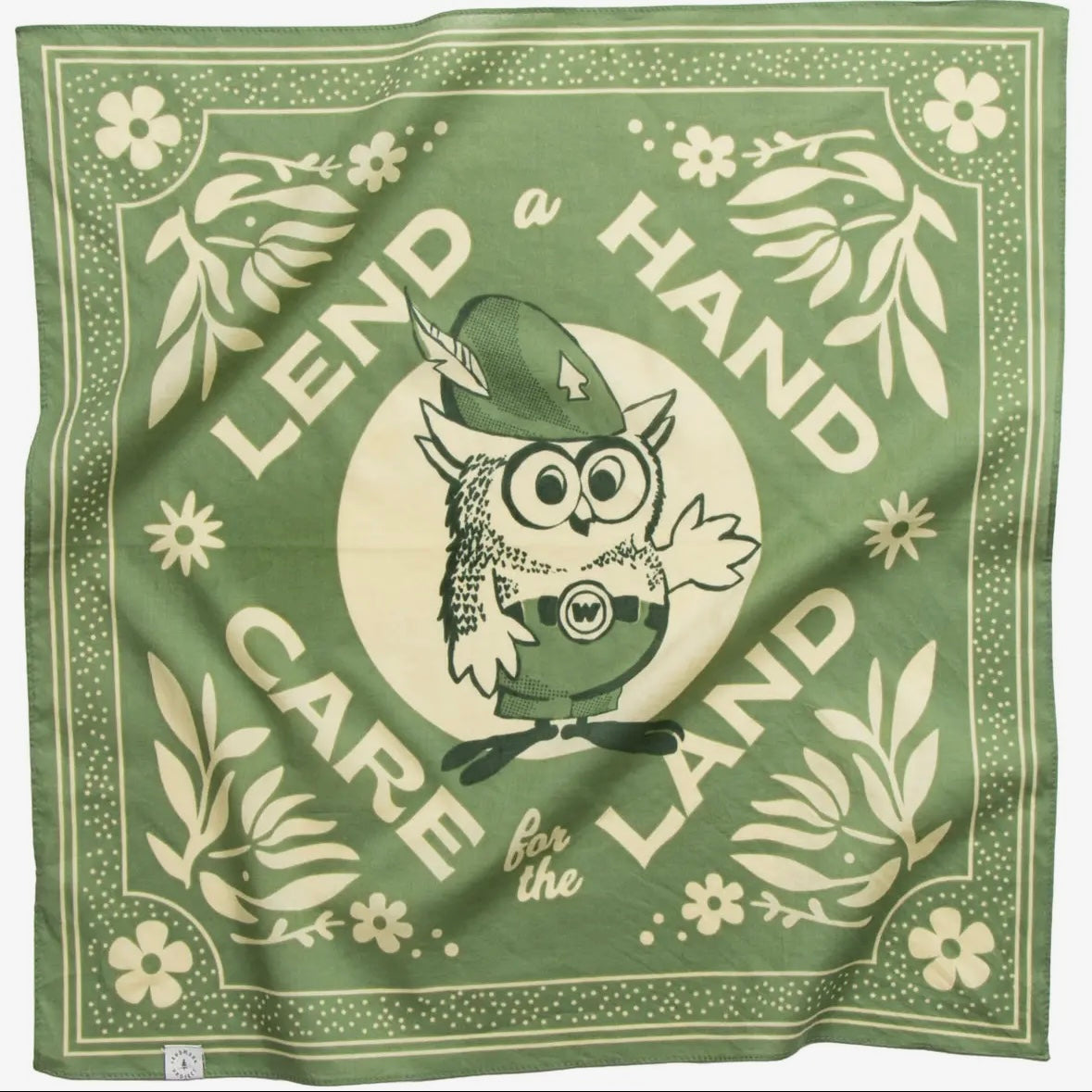 The Landmark Project Woodsy Owl Bandana