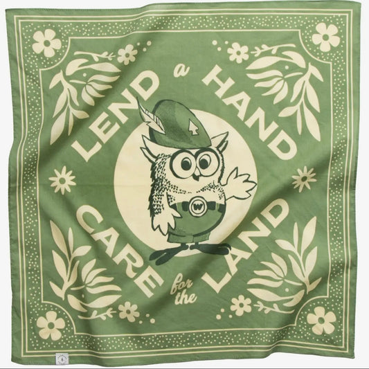 The Landmark Project Woodsy Owl Bandana