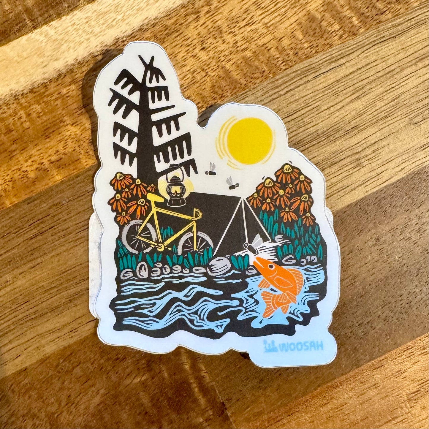 Woosah Outfitters Stickers