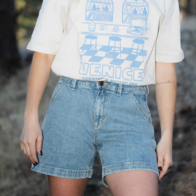 Ripton Women's Bad Leroy Jorts - Vintage Indigo