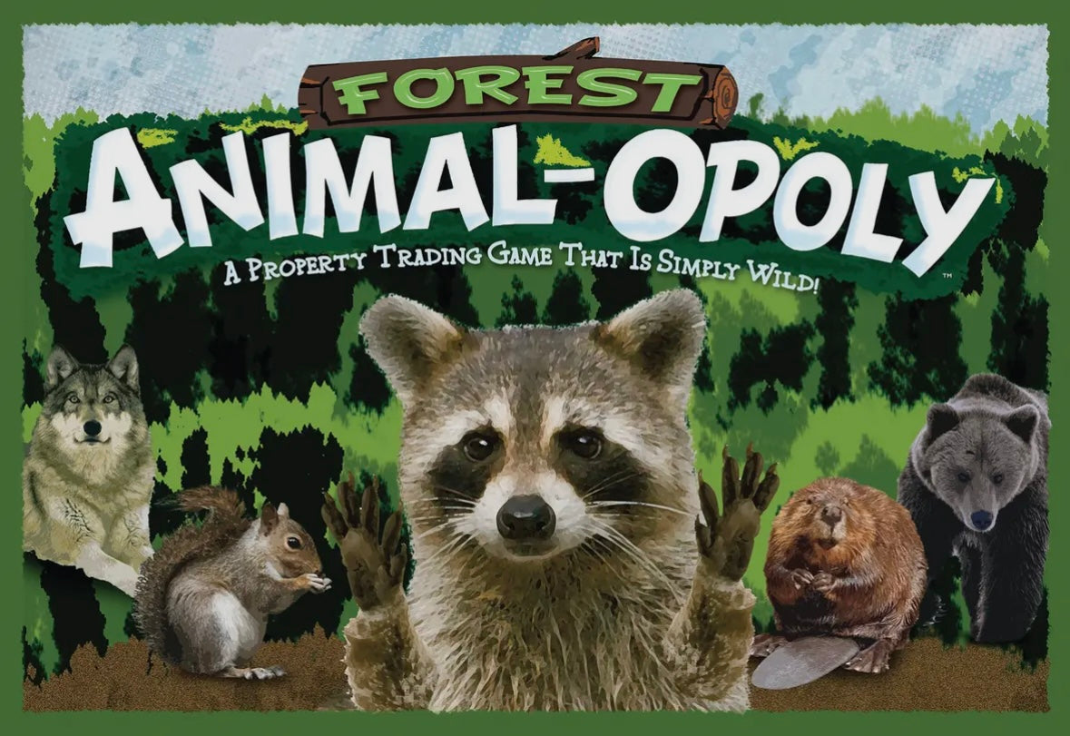 Forest Animal-Opoly Board Game