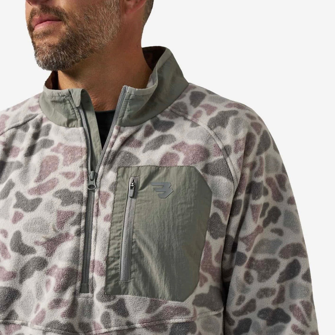 Burlebo Micro Fleece in Classic Deer Camo