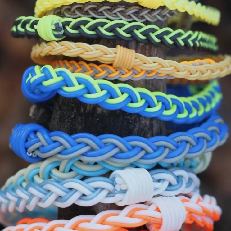 Flyvines Original Recycled Fly Line Bracelet - Assorted Colors