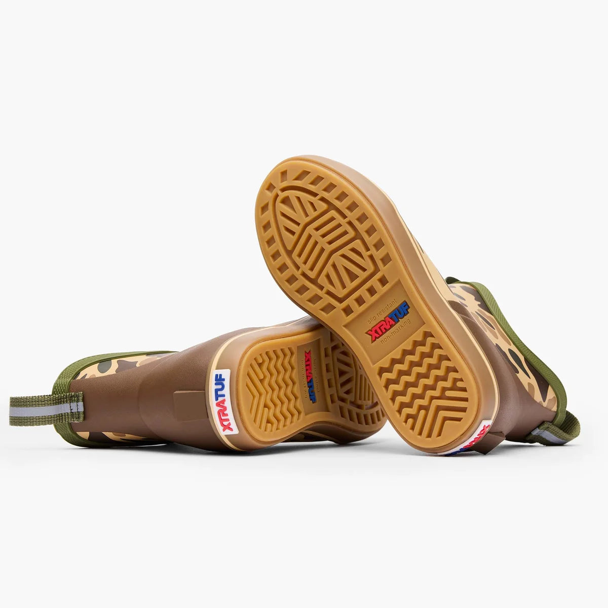 XTRATUF Little Kids Ankle Deck Boot in Duck Camo