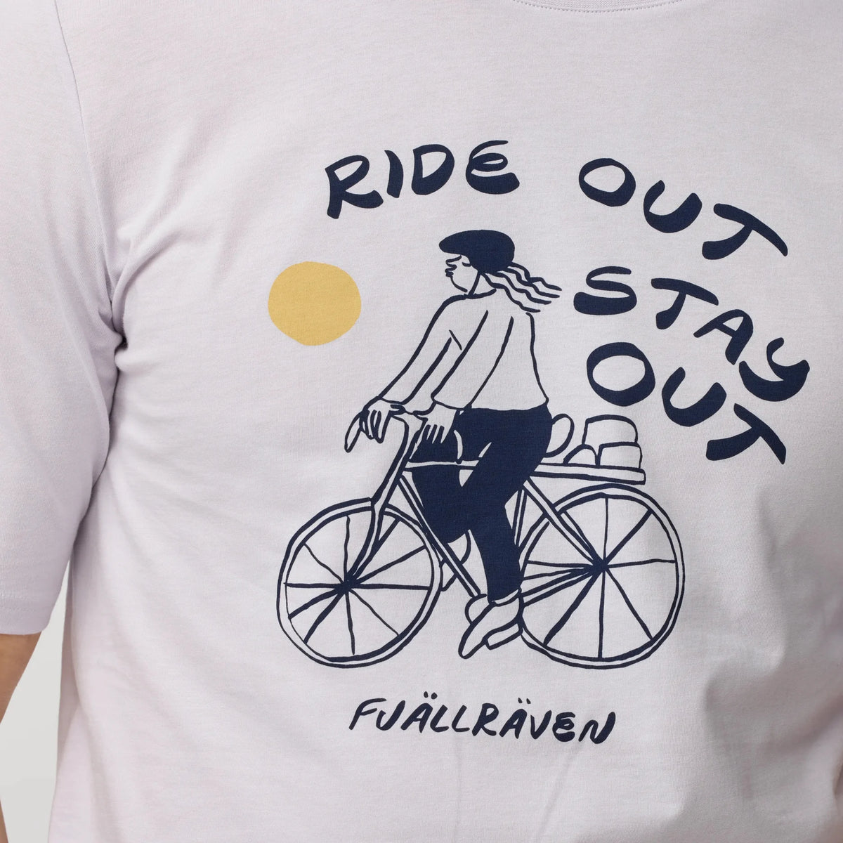 Fjallraven Hoja Iväg W T-Shirt Lavender Mist
