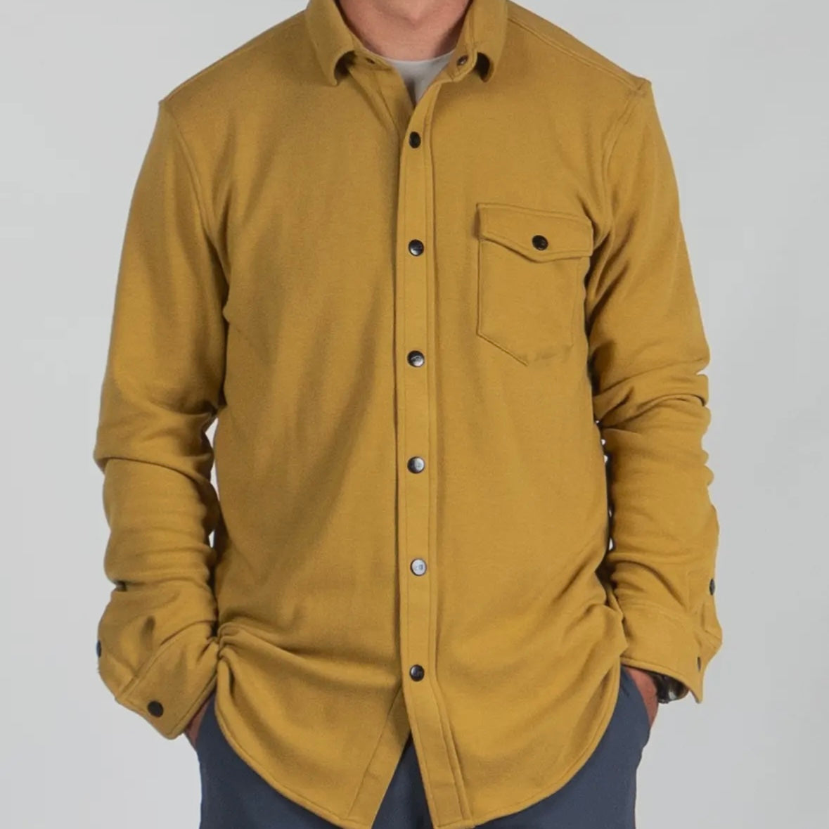 Belong Designs Men's Sherman Fleece Button Up