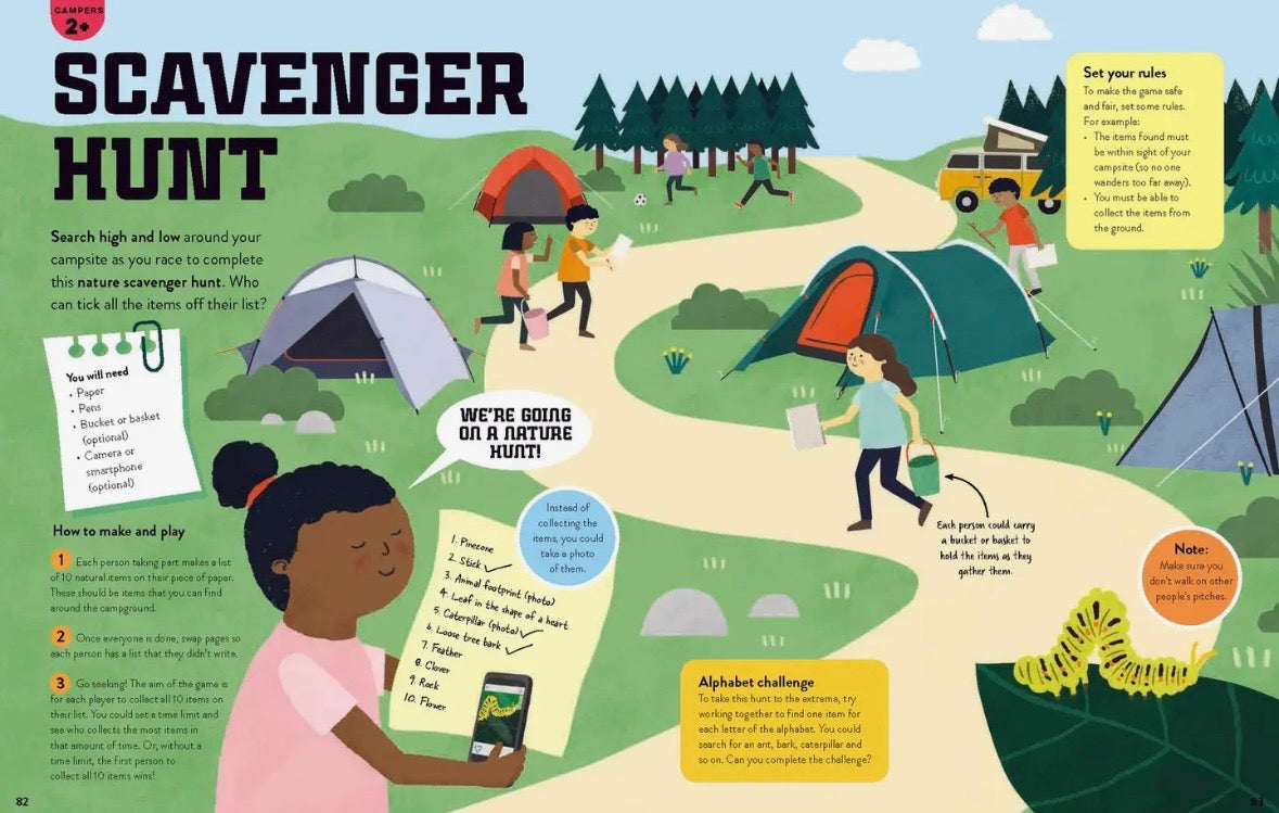 Lonely Planet Kids Create Your Own Camping Activities - Hardcover