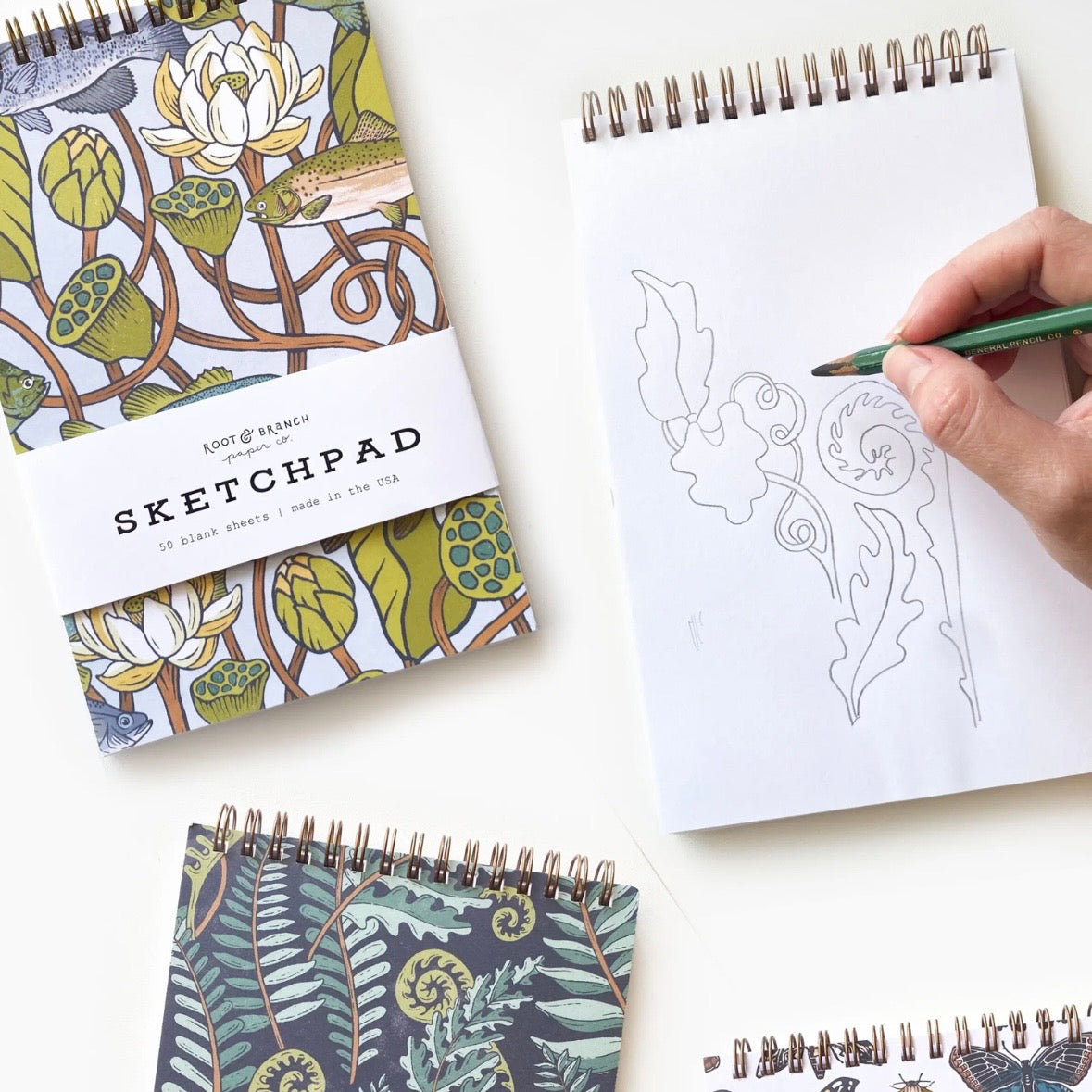 Root & Branch Paper Co Spiral Bound Sketchpad