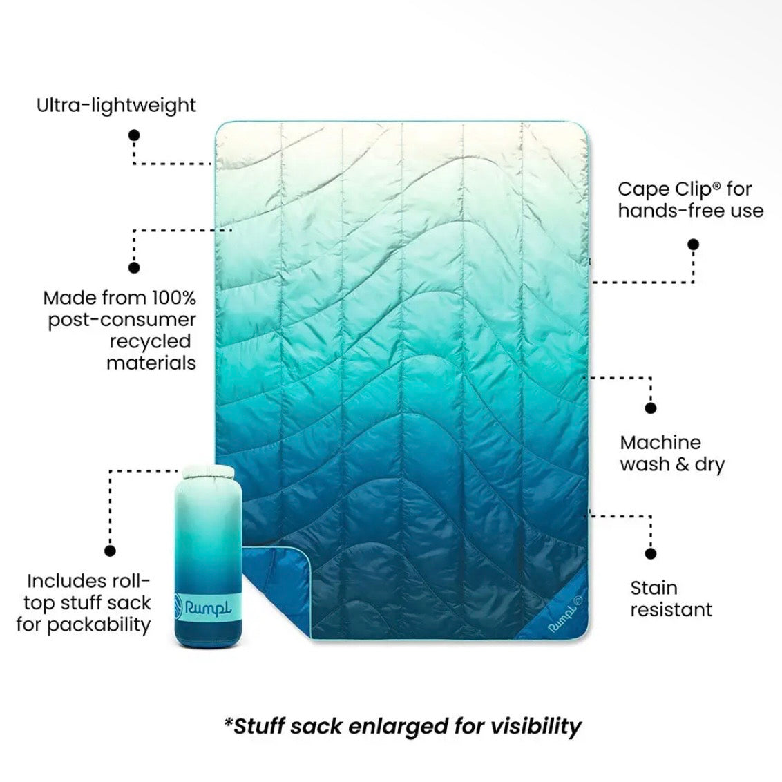 Rumpl Travel Puffy Blanket