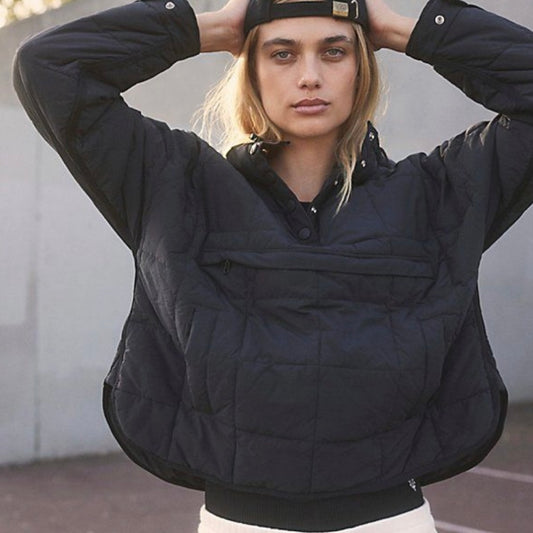 FP Movement Pippa Packable Pullover in Black