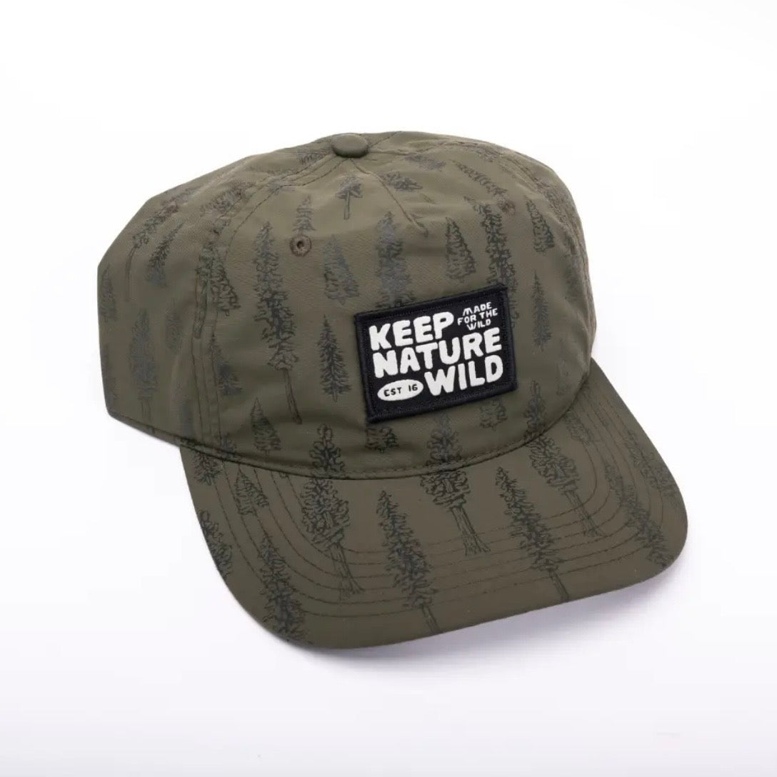 Keep Nature Wild Conifers Trail Hat | Olive