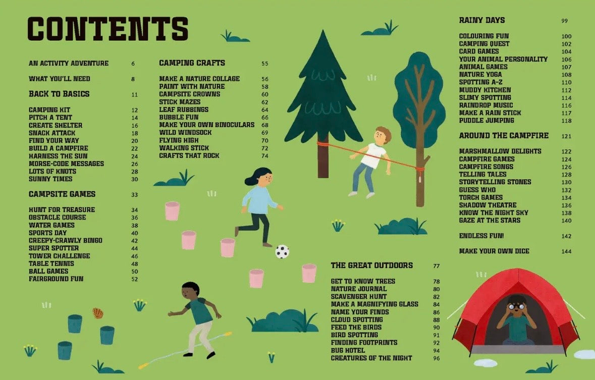 Lonely Planet Kids Create Your Own Camping Activities - Hardcover
