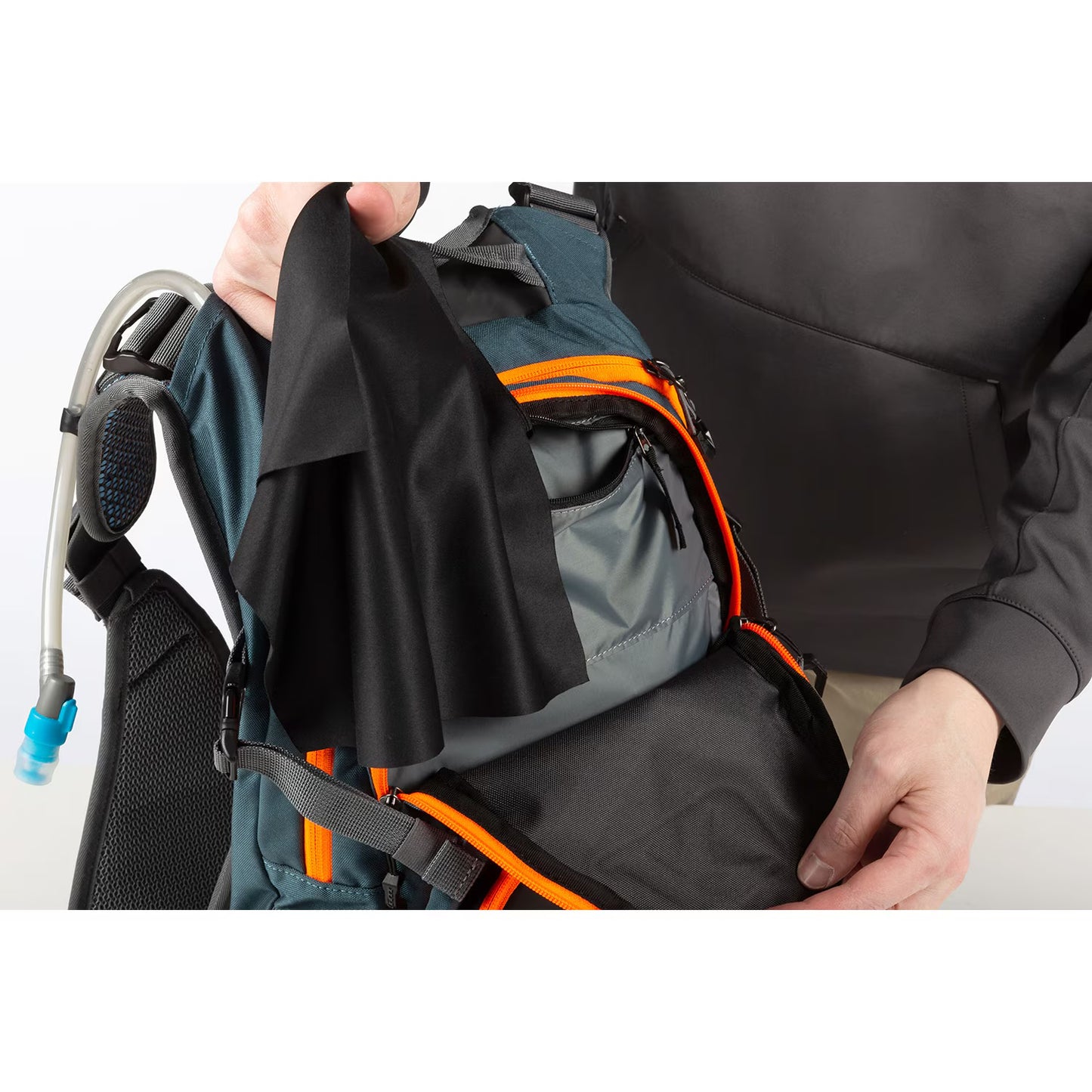 KLIM Arsenal 15 Backpack - Petrol - Strike Orange