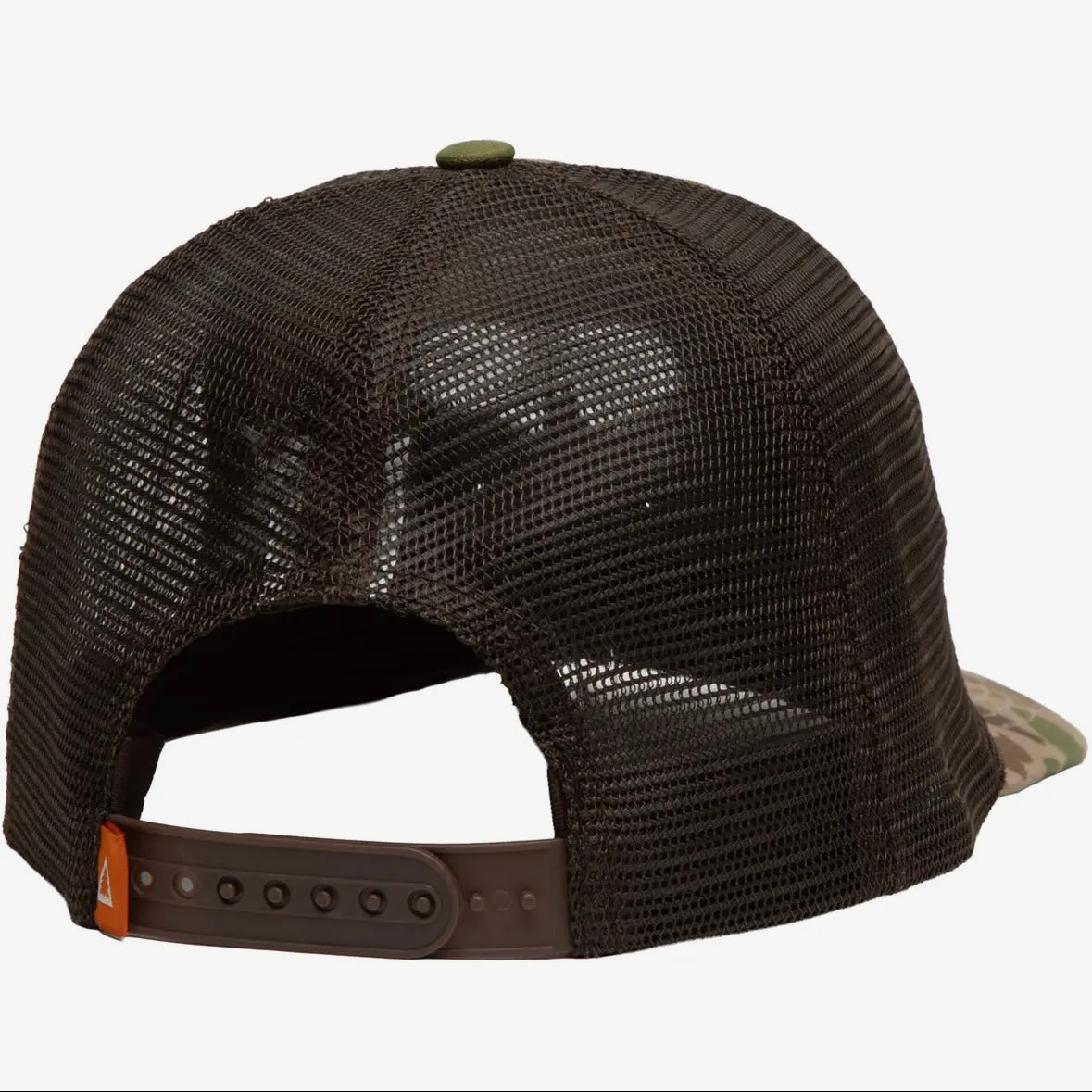 The Landmark Project Smokey Camo 5-Panel Trucker Hat