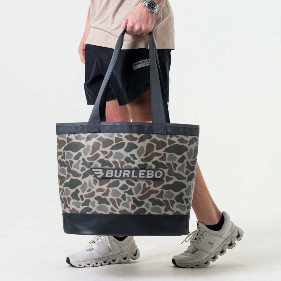 Burlebo Waterproof Tote - Classic Deer Camo