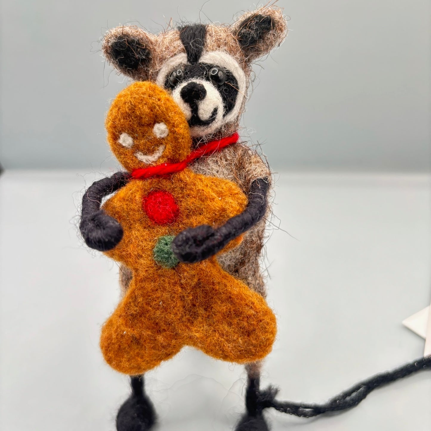 Needle Felting Raccoon - Handmade in Tellico Plains, TN