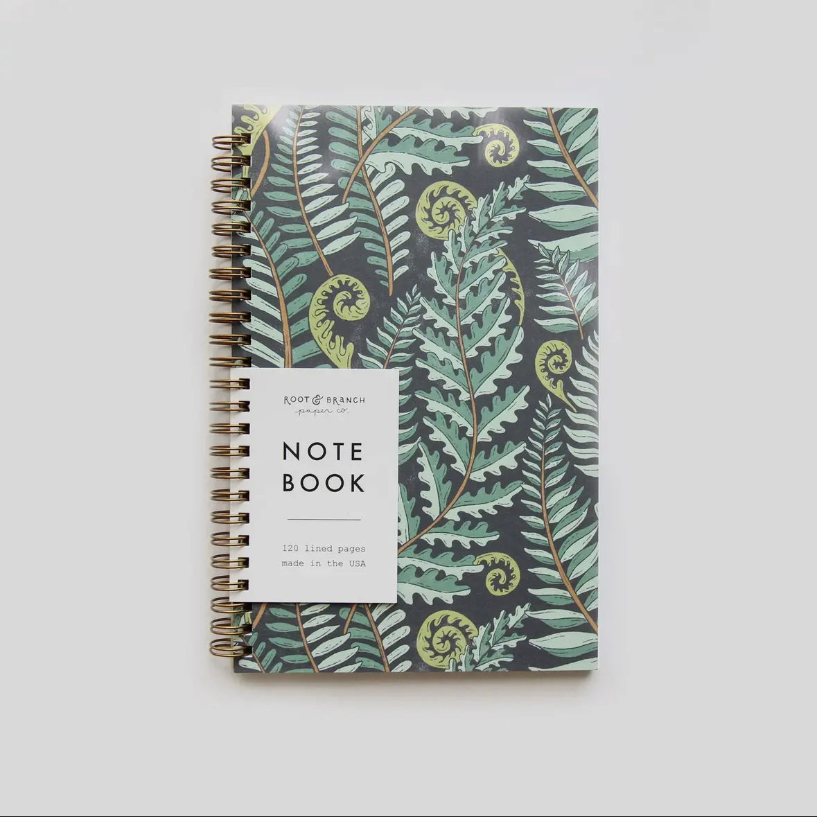 Root & Branch Paper Co Spiral Bound Notebook