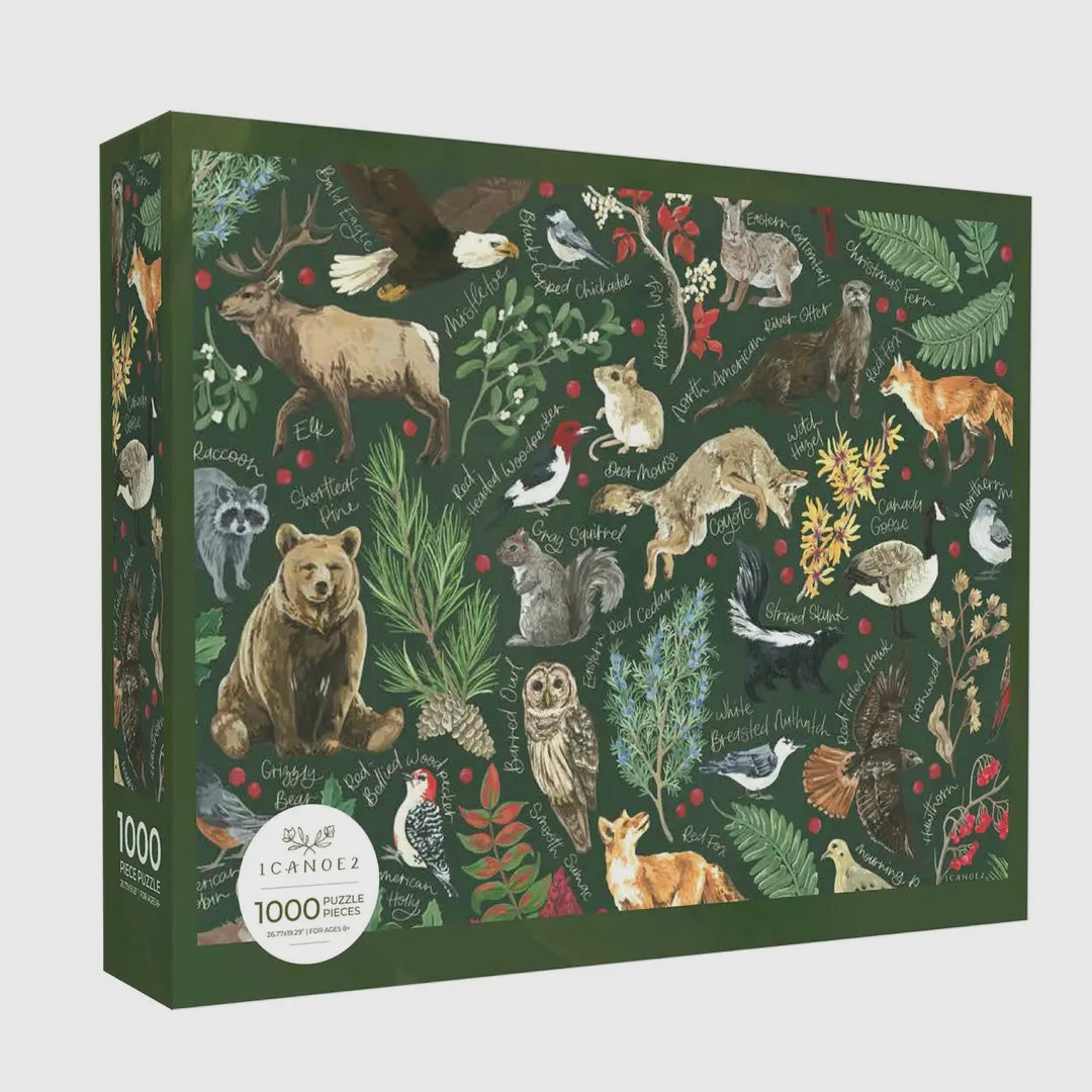 Winter Flora & Fauna - 1,000 Piece
Jigsaw Puzzle