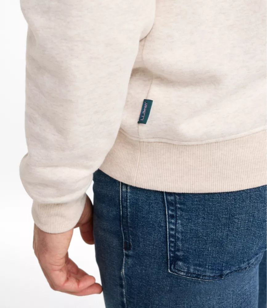 L.L. Bean Mountain Classic Hoodie M's Reg Oatmeal Heather