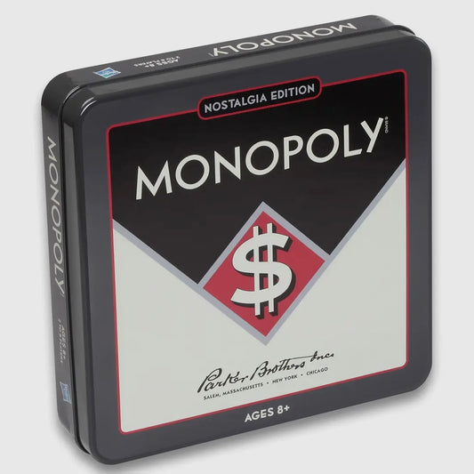 WS Game Company Monopoly in Nostalgia Tin