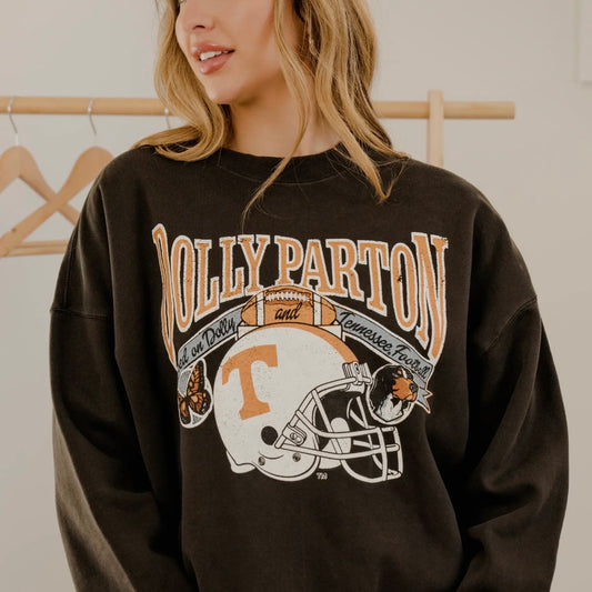 Raised On Dolly Parton & Vols Football Hi-Dive Sweatshirt