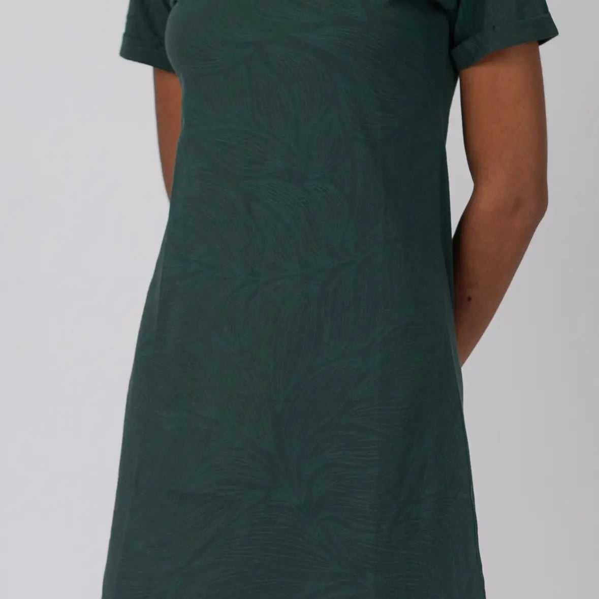 Happy Earth T-Shirt Dress | Tropics