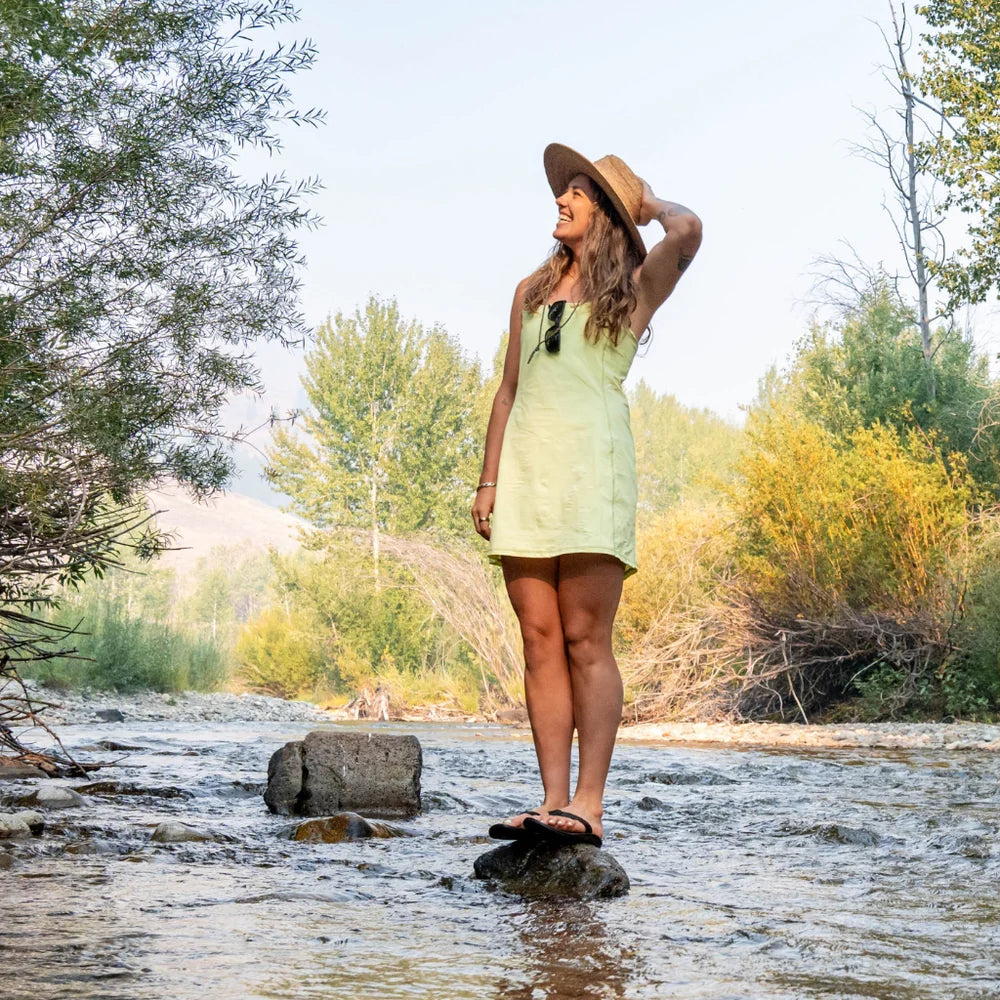 Wild Rye Parker Action Dress in Iced Matcha