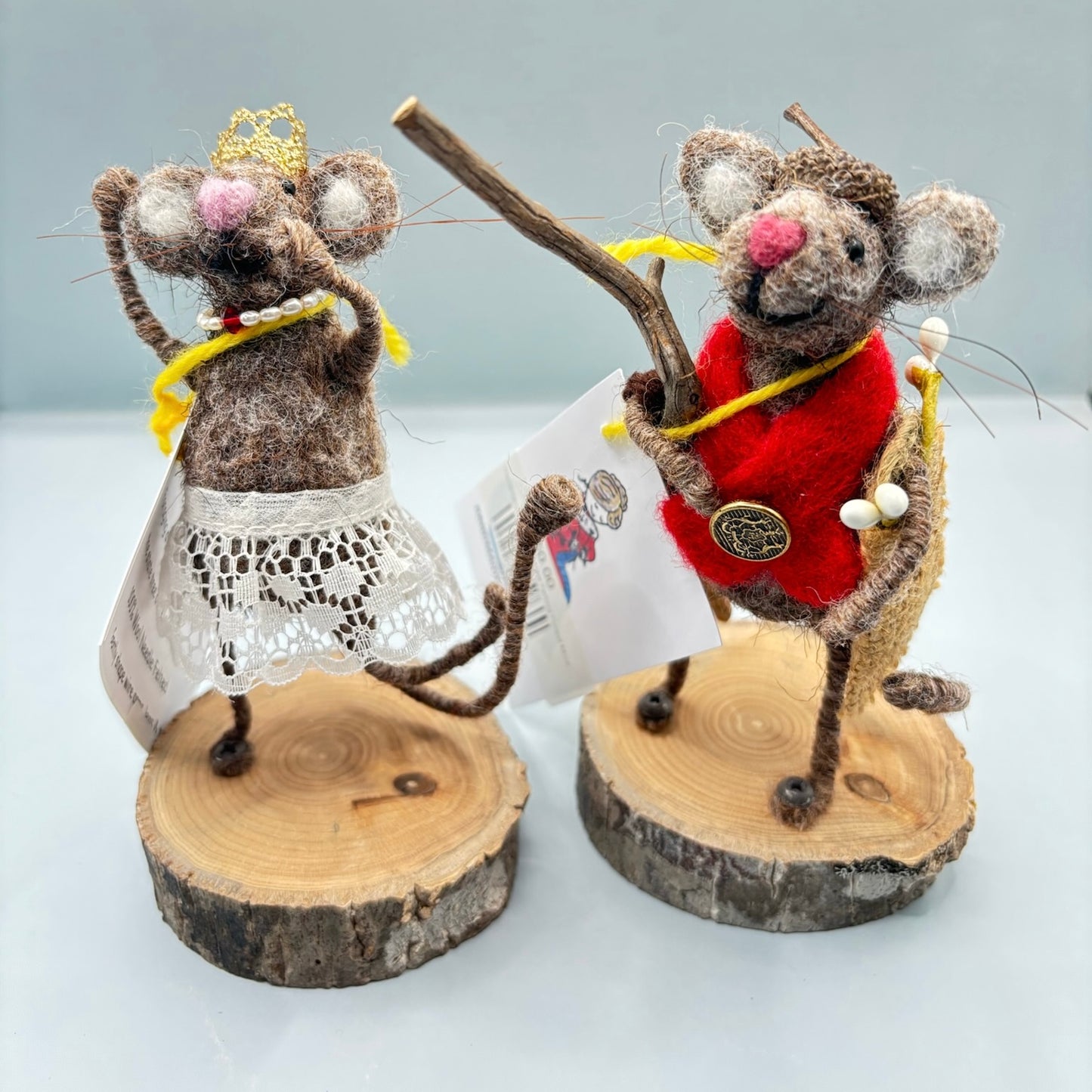 Needle Felting Forest Mice - Handmade in Tellico Plains, TN