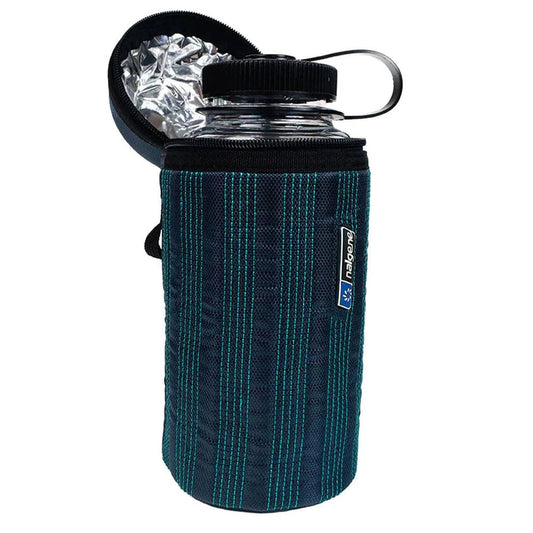 Nalgene 32oz W/M Bottle Insulated Sleeve, Blue/Green